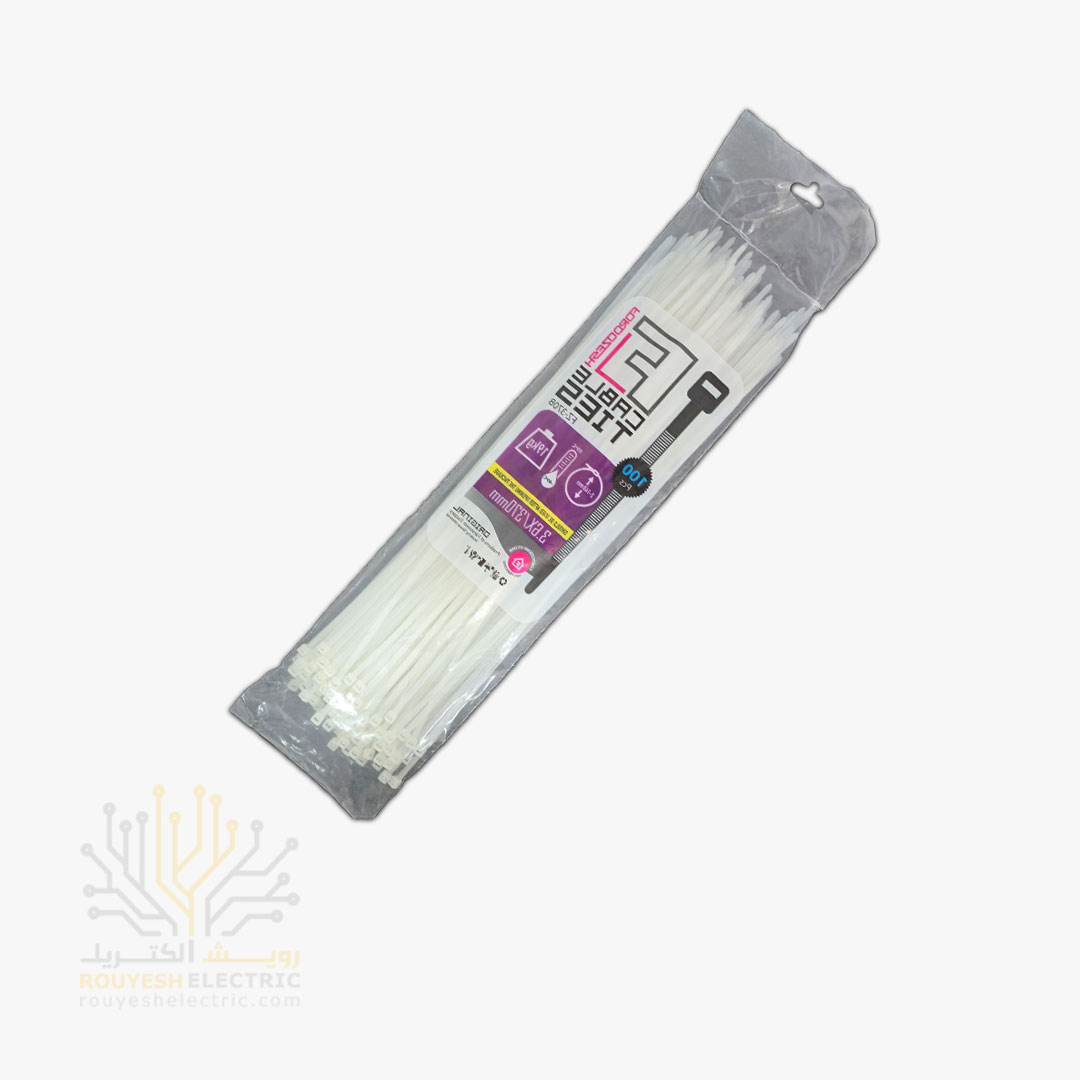 بست کمربندی 37 سانت برند فروزش ضخامت 3/6 سفید