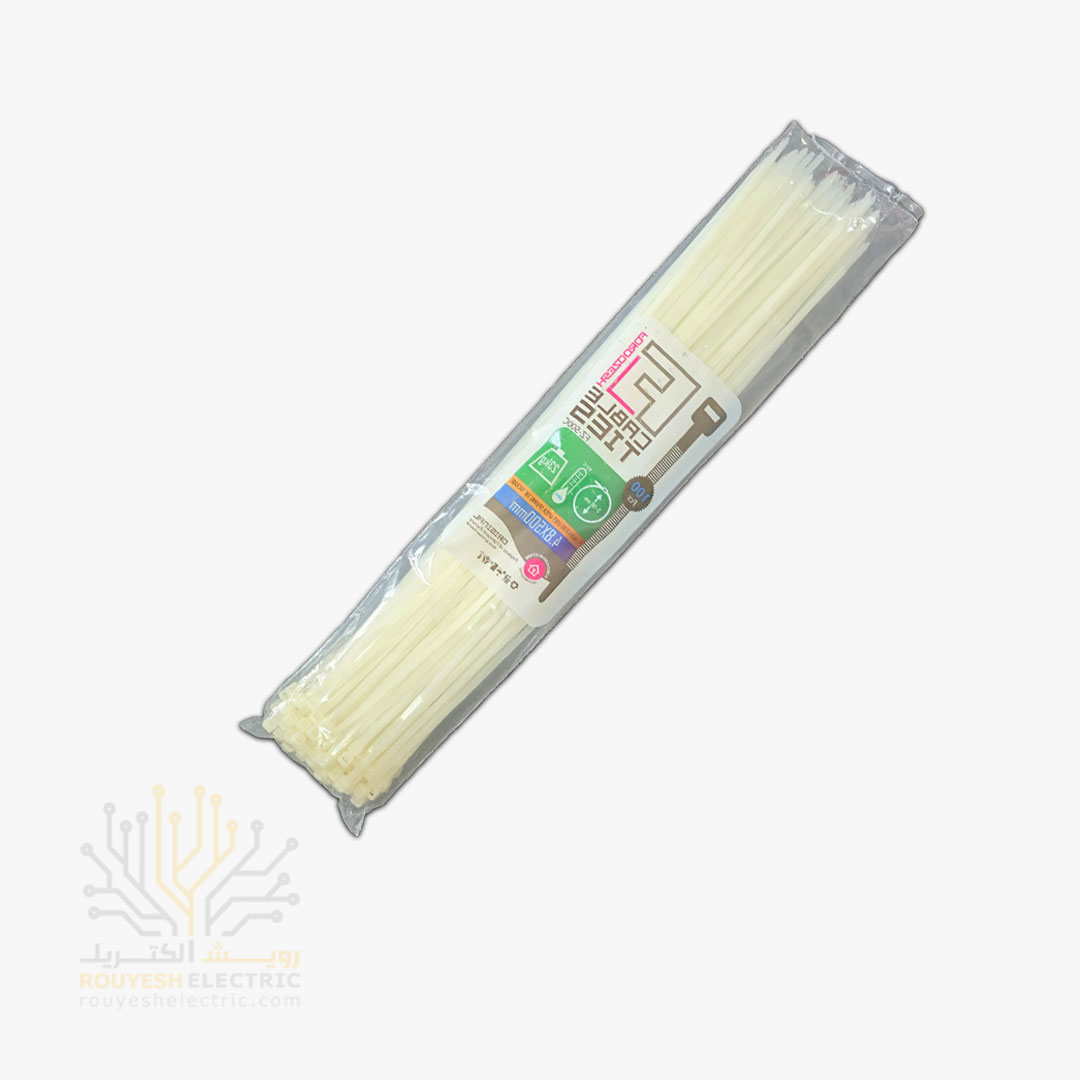 بست کمربندی 50 سانت برند فروزش ضخامت 4/8 سفید