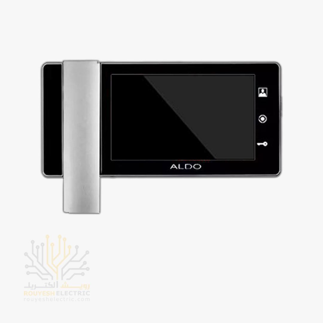 مانیتور 7 اینچ برند الدو مدل 728m با حافظه نقره ای