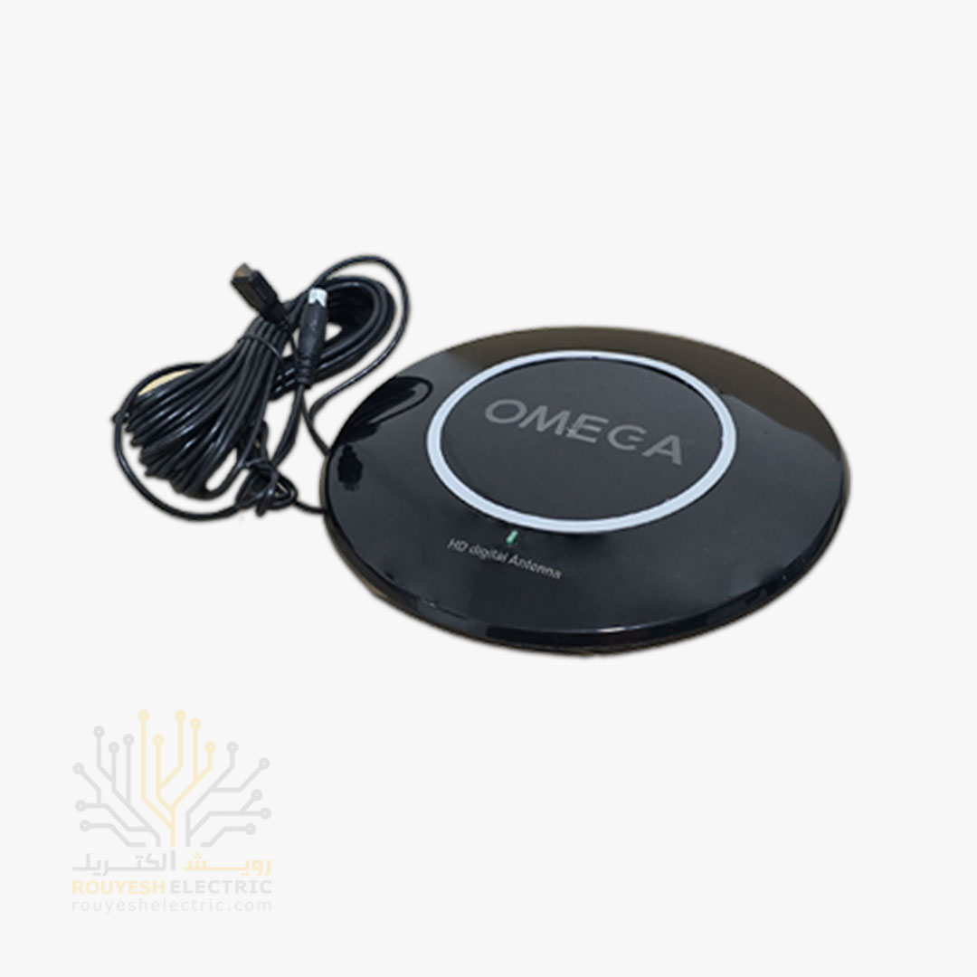 آنتن رومیزی برقی برند امگا مدل A2000 بدون آداپتور 3 متری