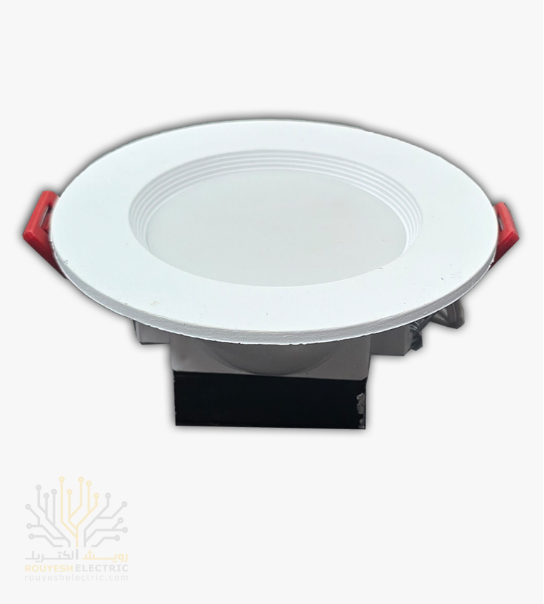 پنل سقفی توکار بک لایت 7 وات برند نوربان آفتابی