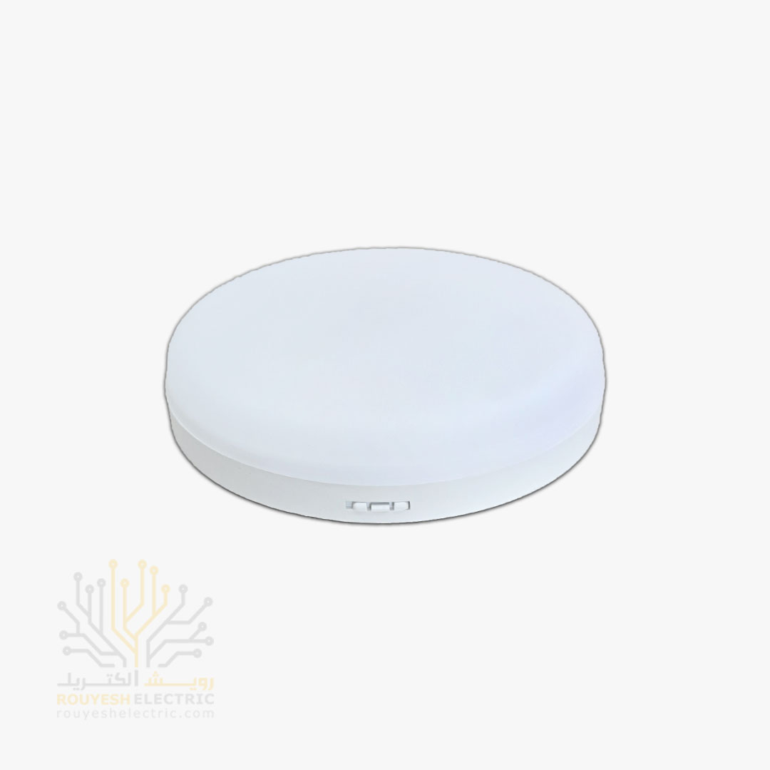 پنل سقفی روکار 48 وات برند تک تاب مدل آرارات دایره استاندارد مهتابی