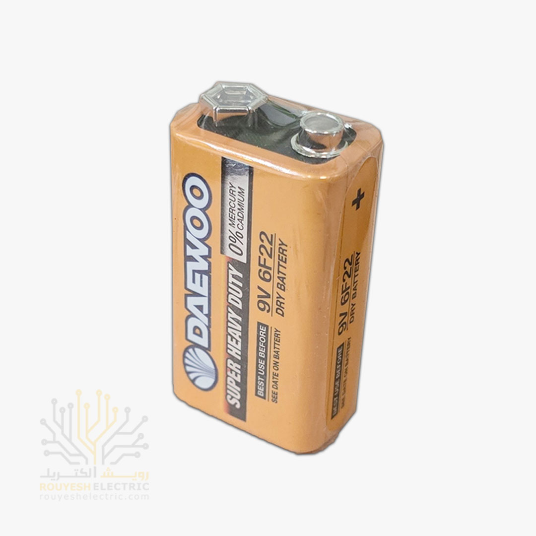 باطری کتابی برند دوو 9 ولت