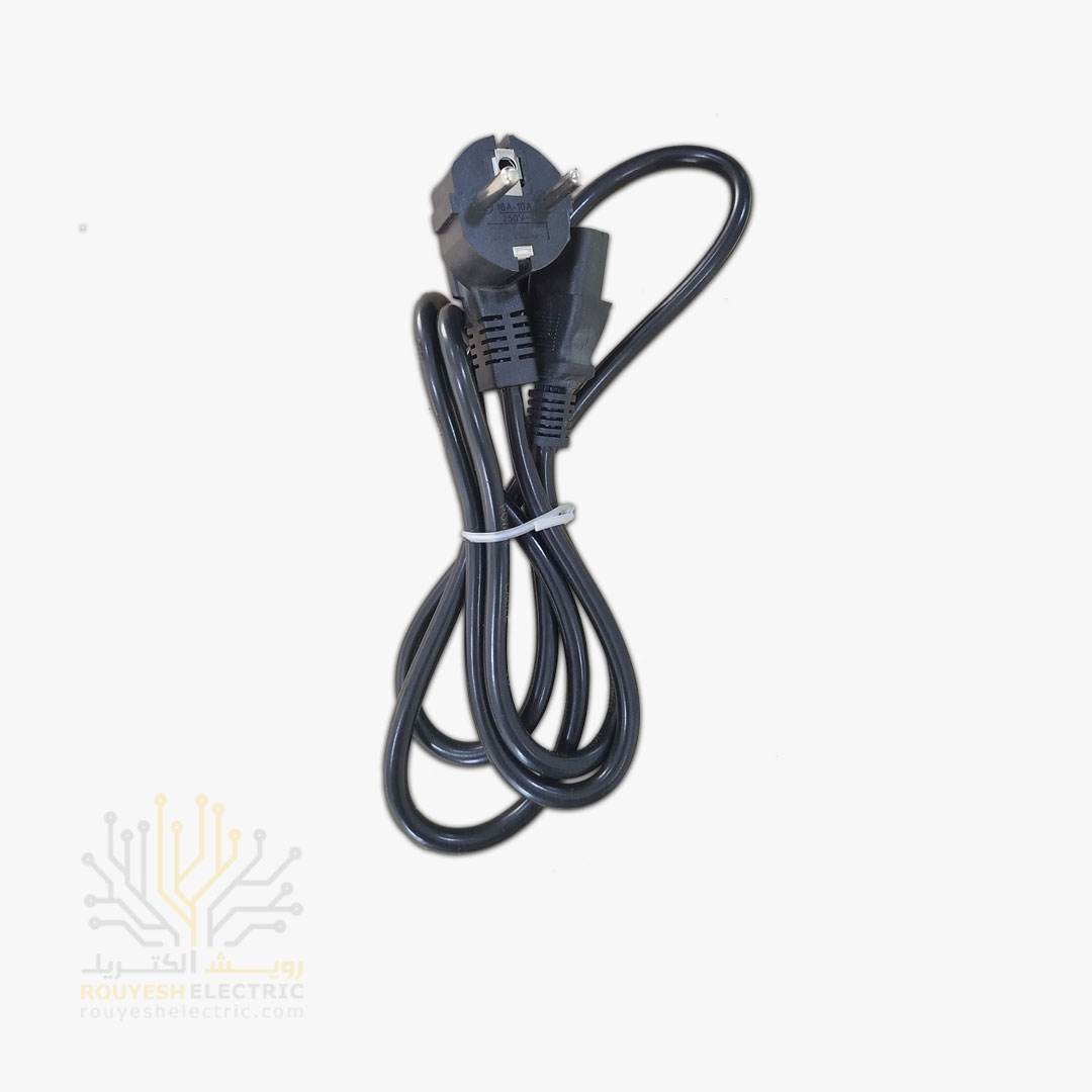 کابل برق کامپیوتر 2x0/75 برند کانکت مغزی آلومینیوم