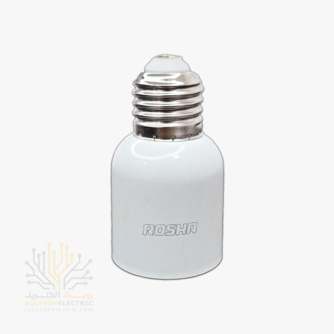 تبدیل سرپیچ لامپ E27 به E40 برند روشا(شیپوری)