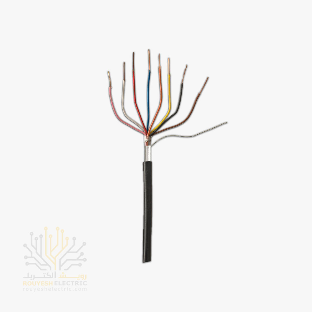 کابل 4 زوجی زمینی  برند تک کابل کرمان ضخامت 0/6 کارتن 223 متری