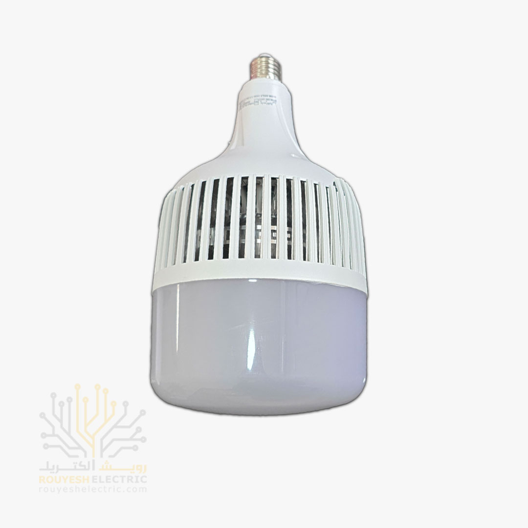 لامپ ال ای دی 100 وات استوانه برند پارس الکتریک مهتابی