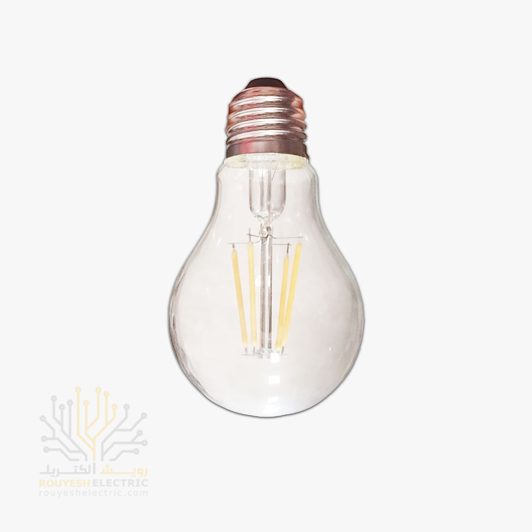 لامپ 4 وات فیلامنتی مدل A60 آفتابی