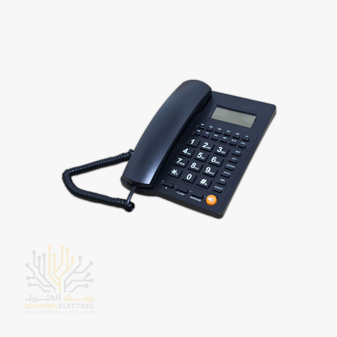 تلفن رومیزی مدل L019-3 مشکی