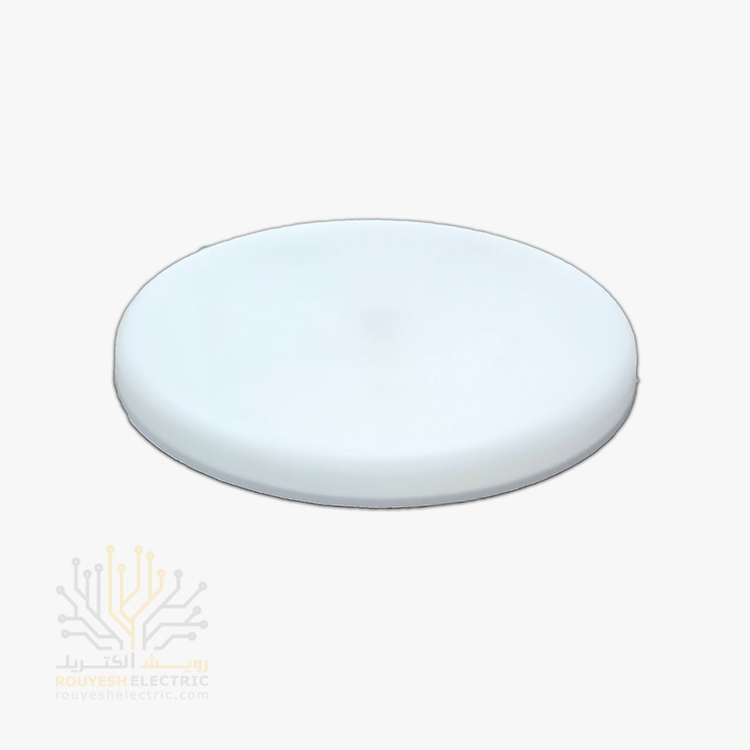 پنل سقفی توکار 32 وات برند پارس ارمغان مدل فول لایت فنر متغیر دایره استاندارد رنگ مهتابی