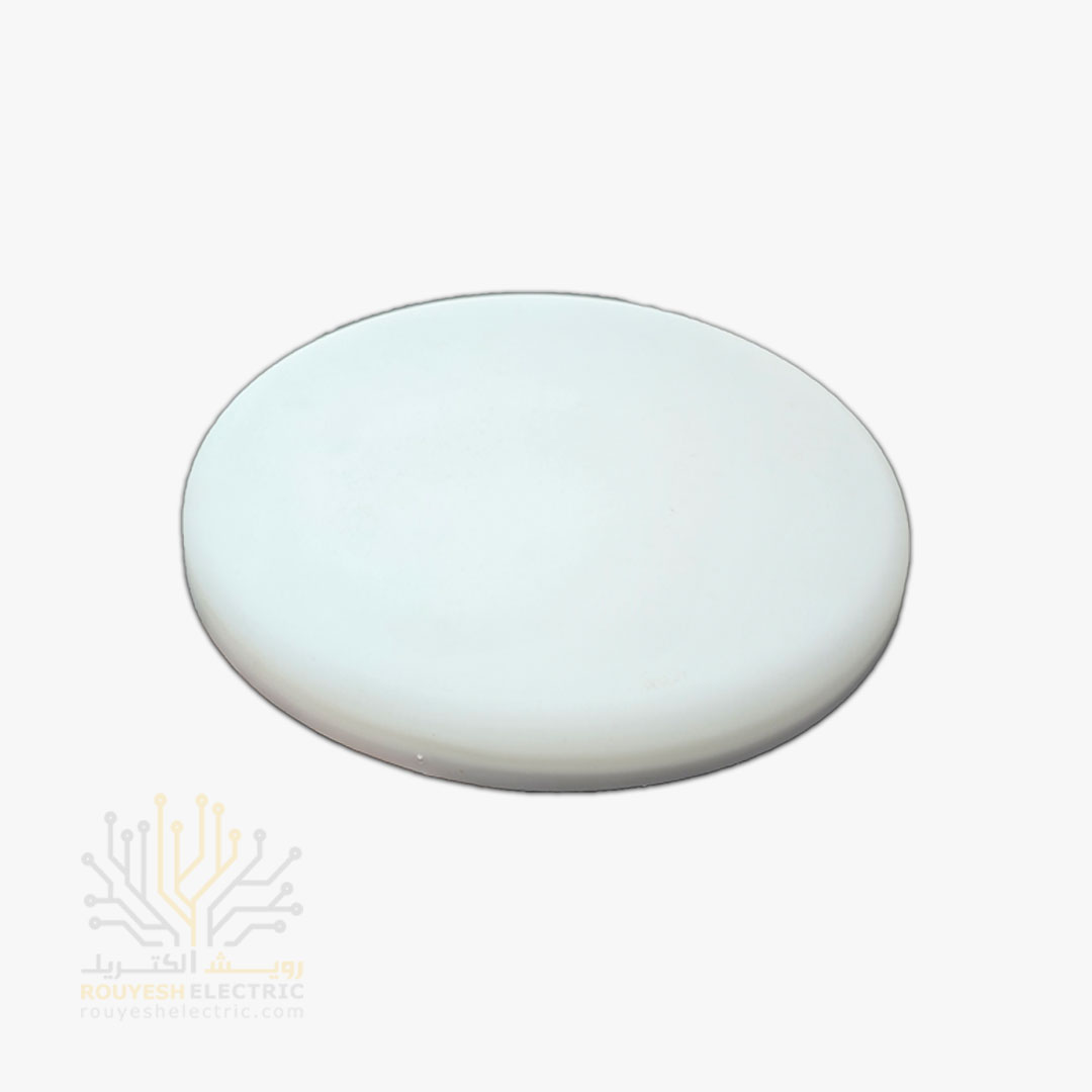 پنل سقفی توکار 36 وات برند الماس نور مدل فول لایت فنر متغیر دایره استاندارد مهتابی