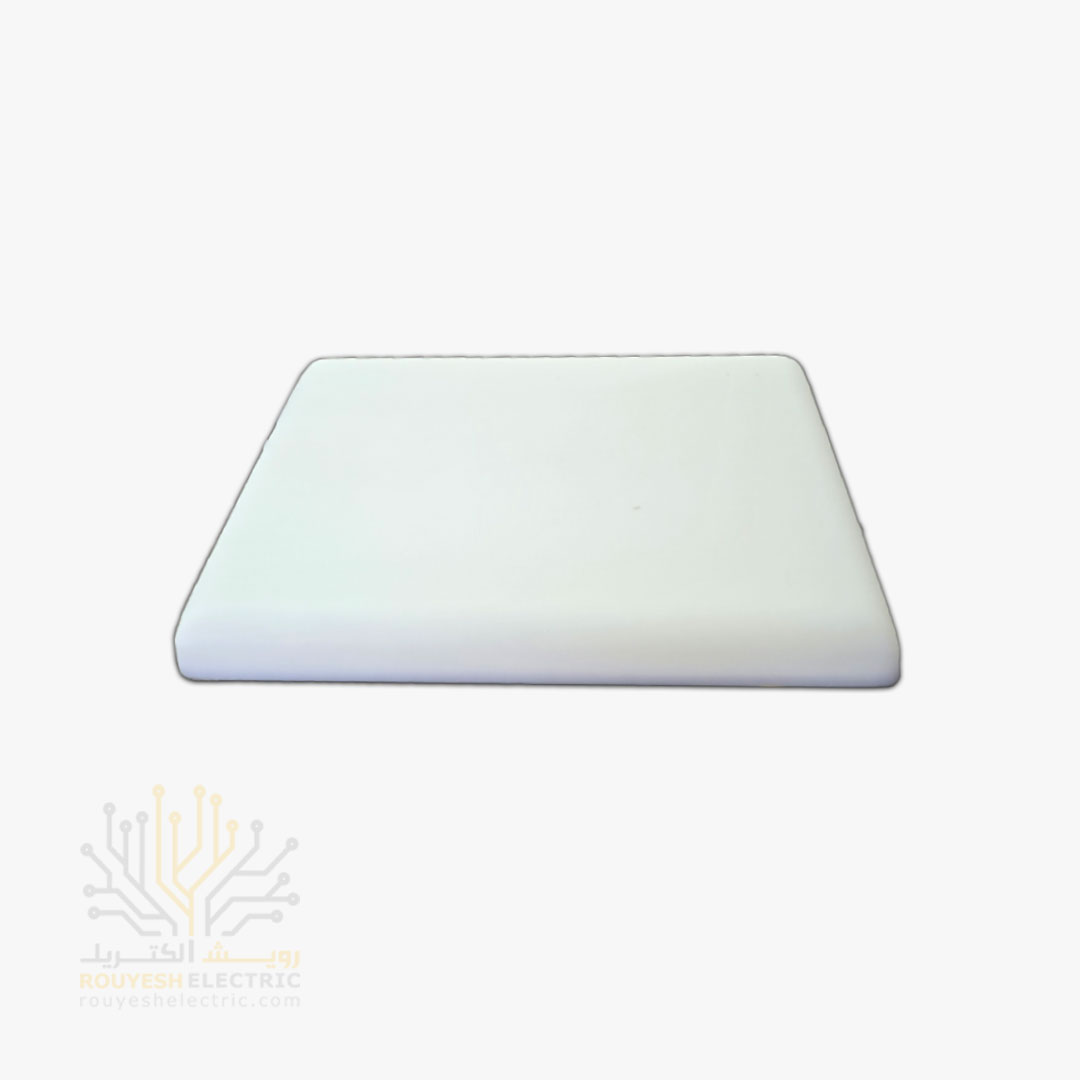 پنل سقفی توکار فول لایت 36 وات برند تک تاب مدل هاله فنر متغیر مربع استاندارد رنگ آفتابی