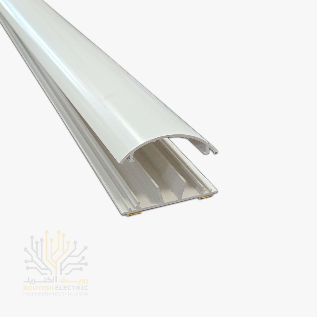 داکت برق زمینی برند سوپیتا نمره 70x20 چسبدار رنگ سفید 20 متر