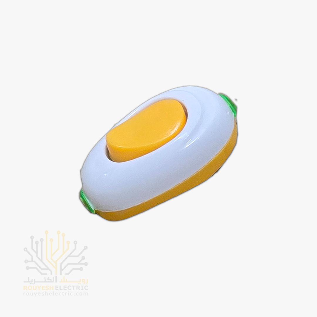 کلید بین راهی خانگی 3 آمپر خارجی سفید نارنجی