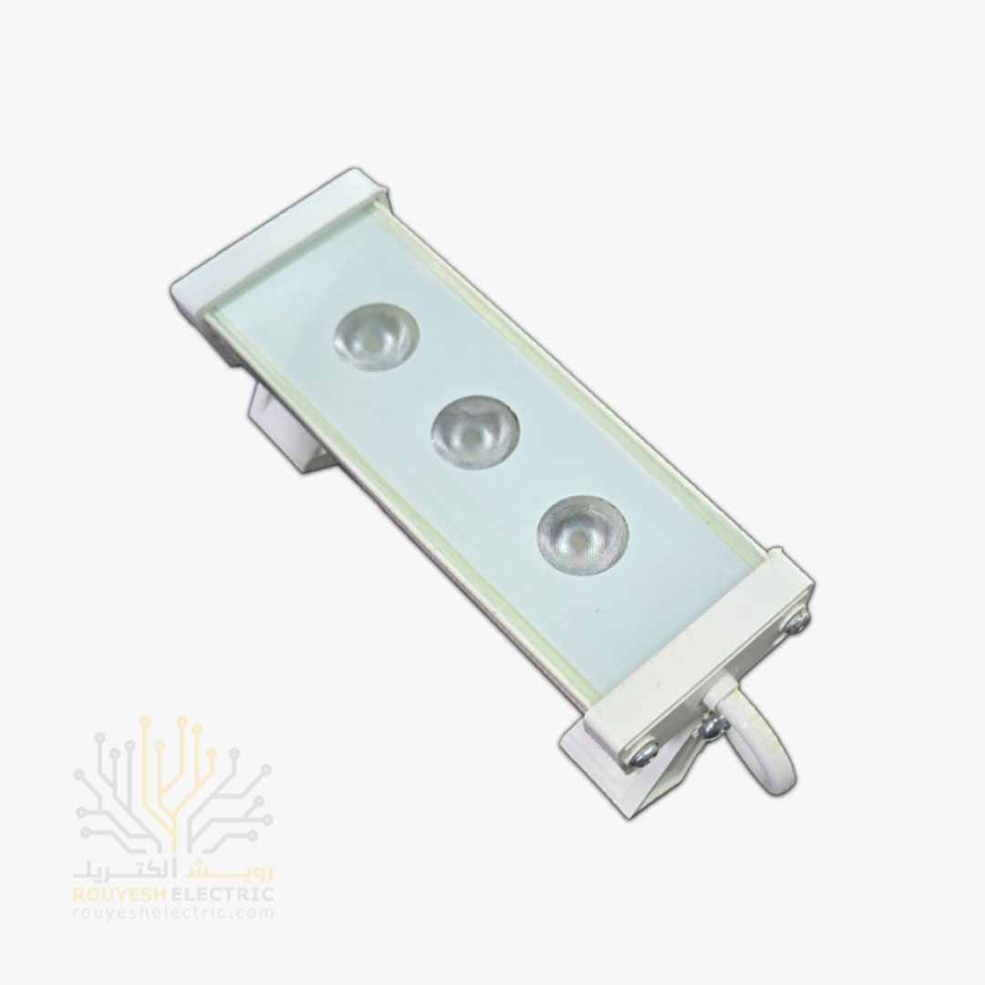 والواشر 3 وات برند پاور لایت مدل فلت 15 سانت انبه ای