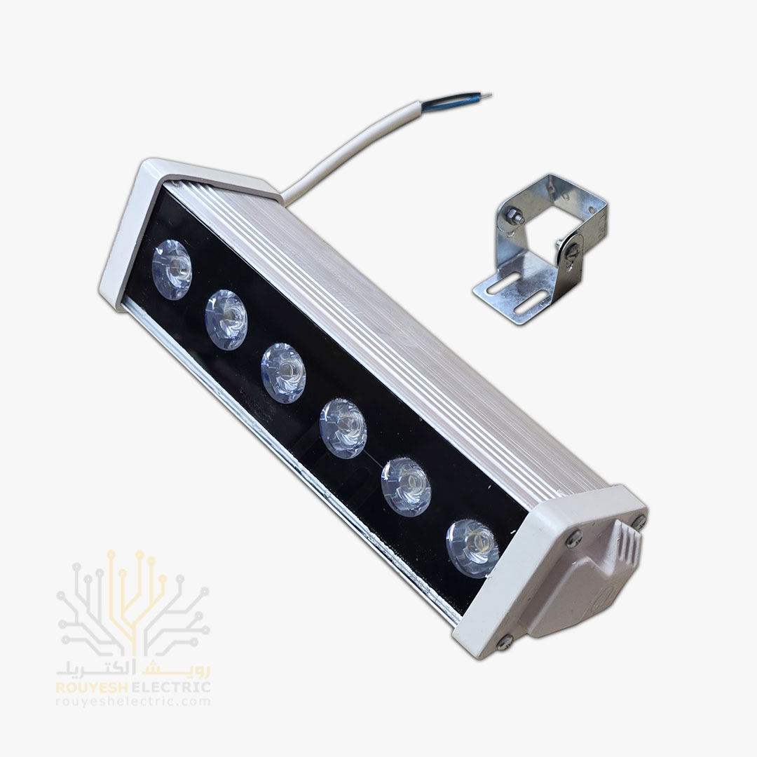 والواشر 6 وات برند پاور لایت مدل ساده 20 سانت انبه ای