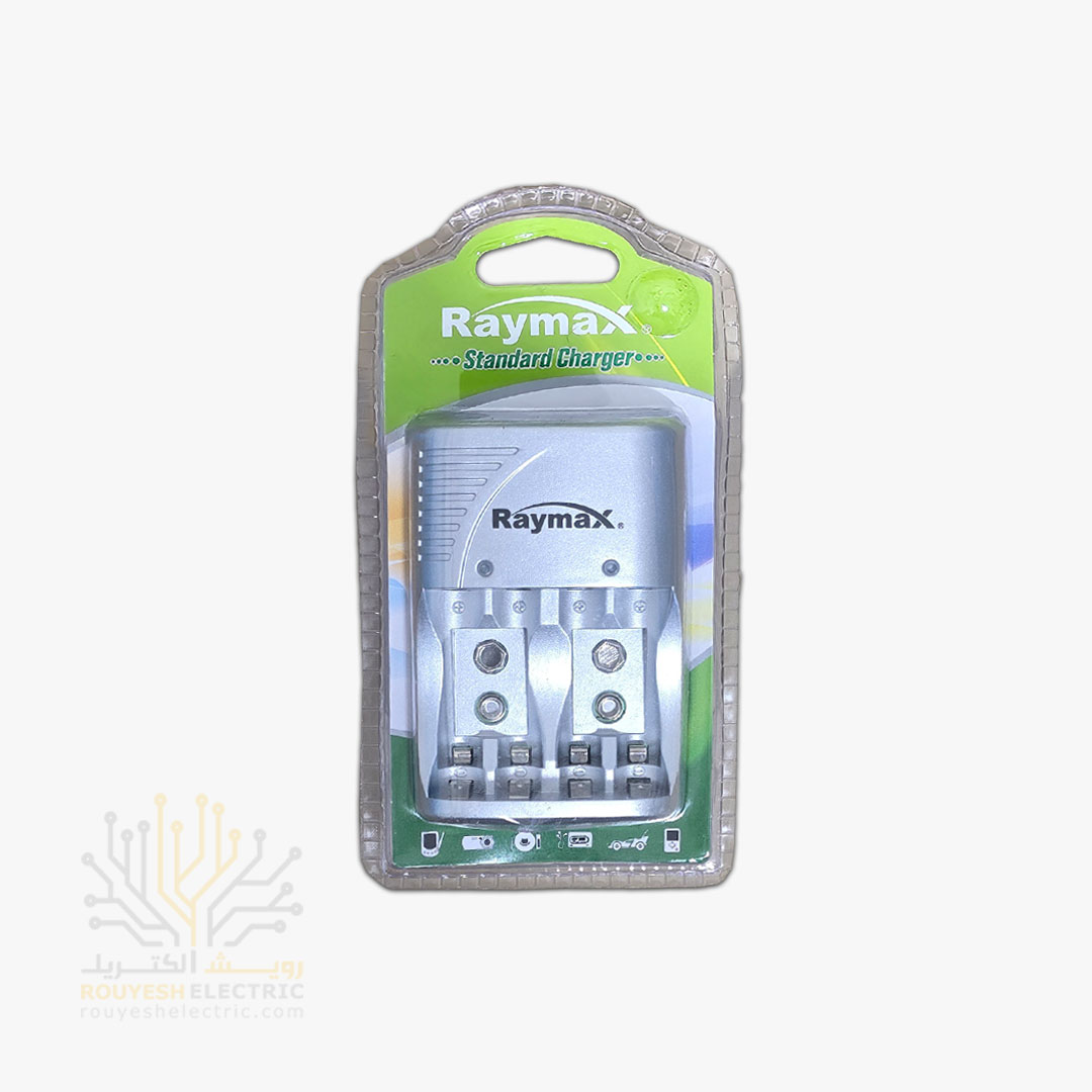 شارژر باطری 4 تایی برند رایمکس 3 کاره