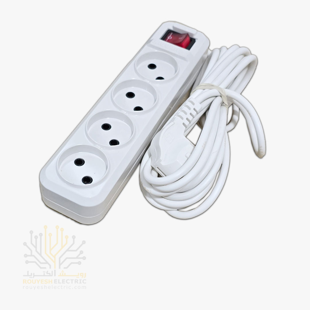 چهار راهی برق سیار برند لجور استاندارد ارتدار کابل 5 متری