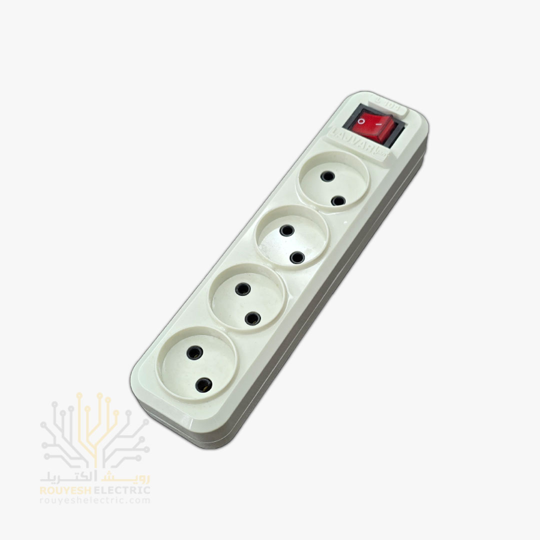 چهار راهی برق سیار برند لجور استاندارد بدون کابل