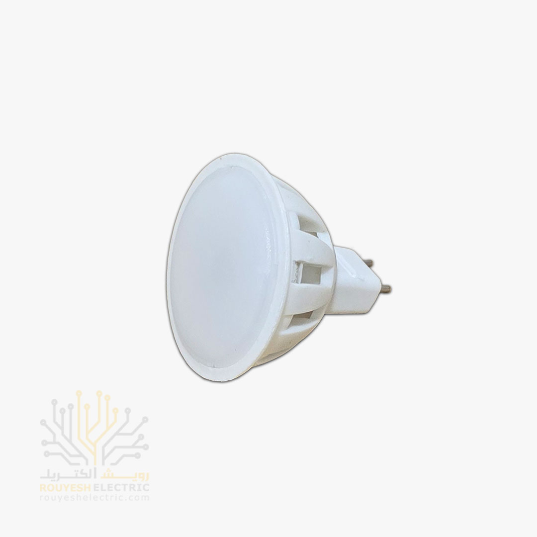 لامپ هالوژن 5 وات برند ام دی مدل پایه سوزنی آفتابی