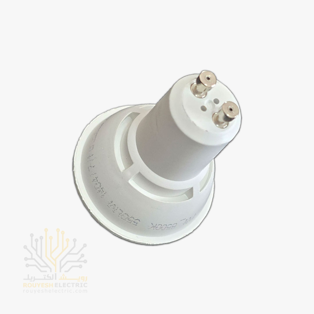 لامپ هالوژن 7 وات پایه GU10 برند فروزش مهتابی