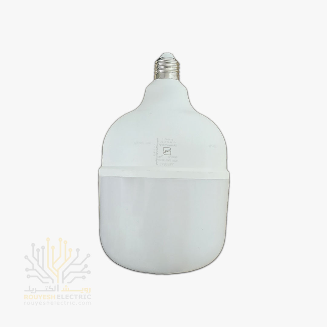 لامپ ال ای دی 50 وات استوانه برند زمان نور آفتابی