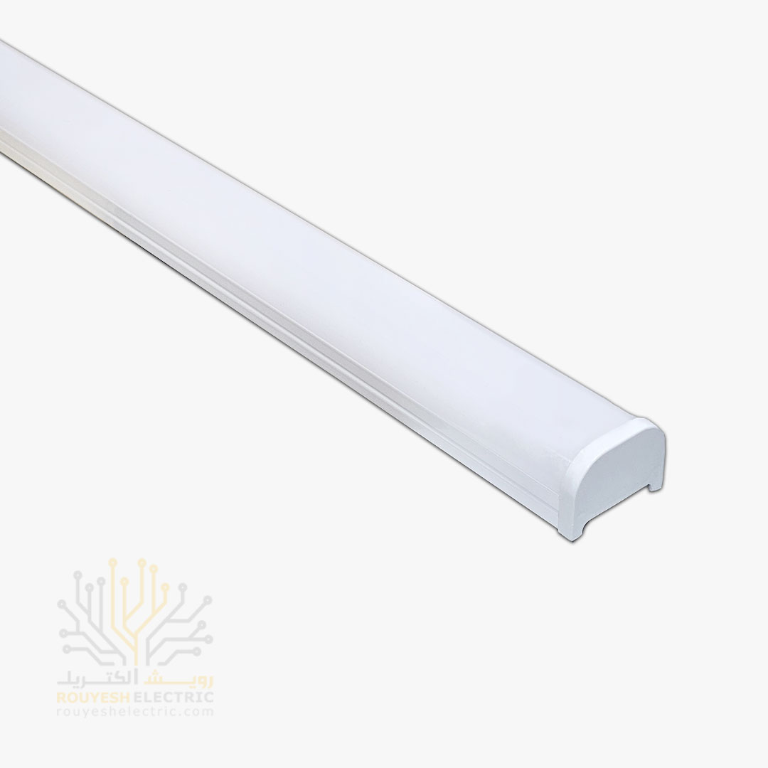 چراغ خطی ال ای دی 120 سانت 90 وات برند نوربان عرض 5 سانت رنگ مهتابی