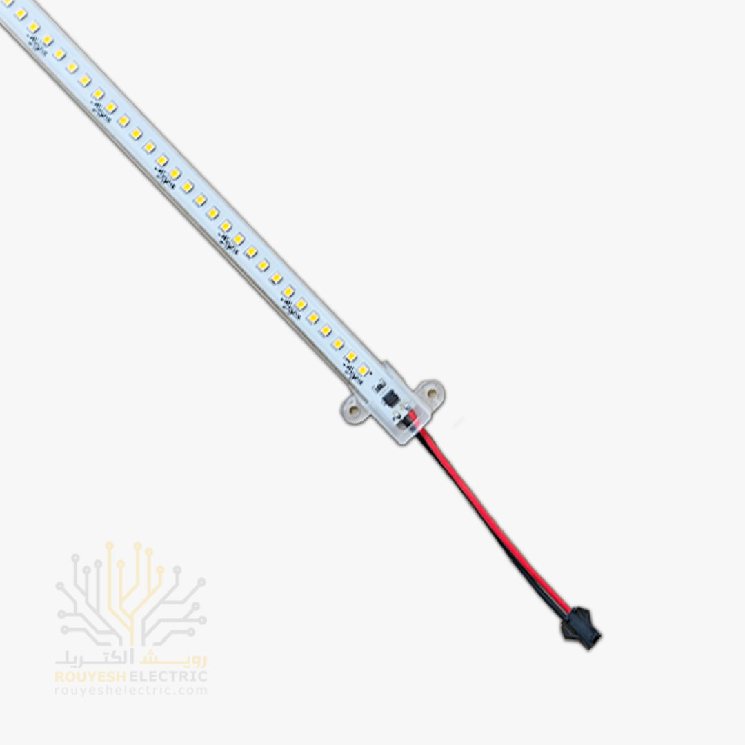 ریسه خطی 220 ولت برند مگا 35x28 تک لاین 50 سانتی رنگ انبه یاسی قرمز آبی سبز