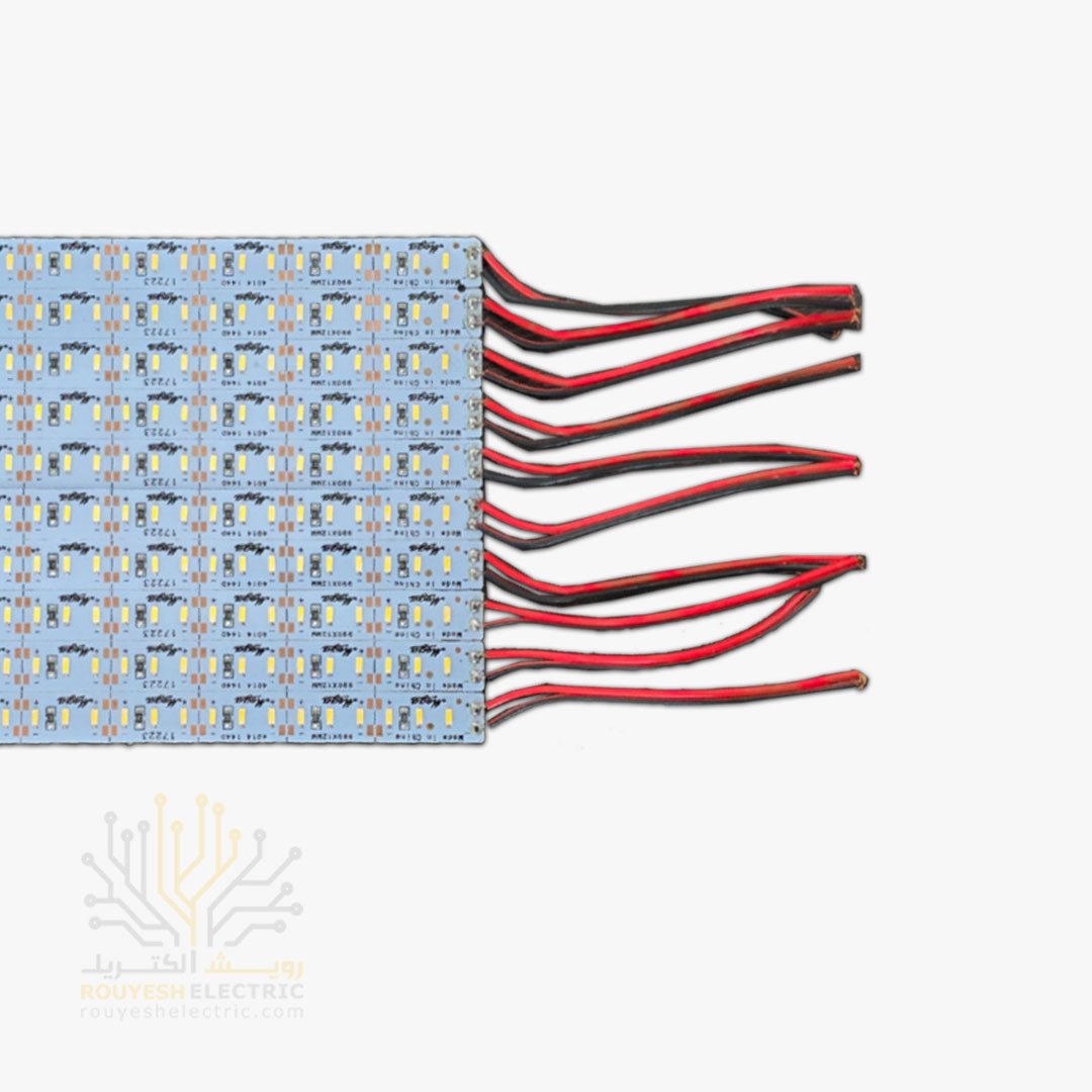 ریسه خطی 12 ولت برند پهنا نور 4014 تک لاین 1 متری مهتابی