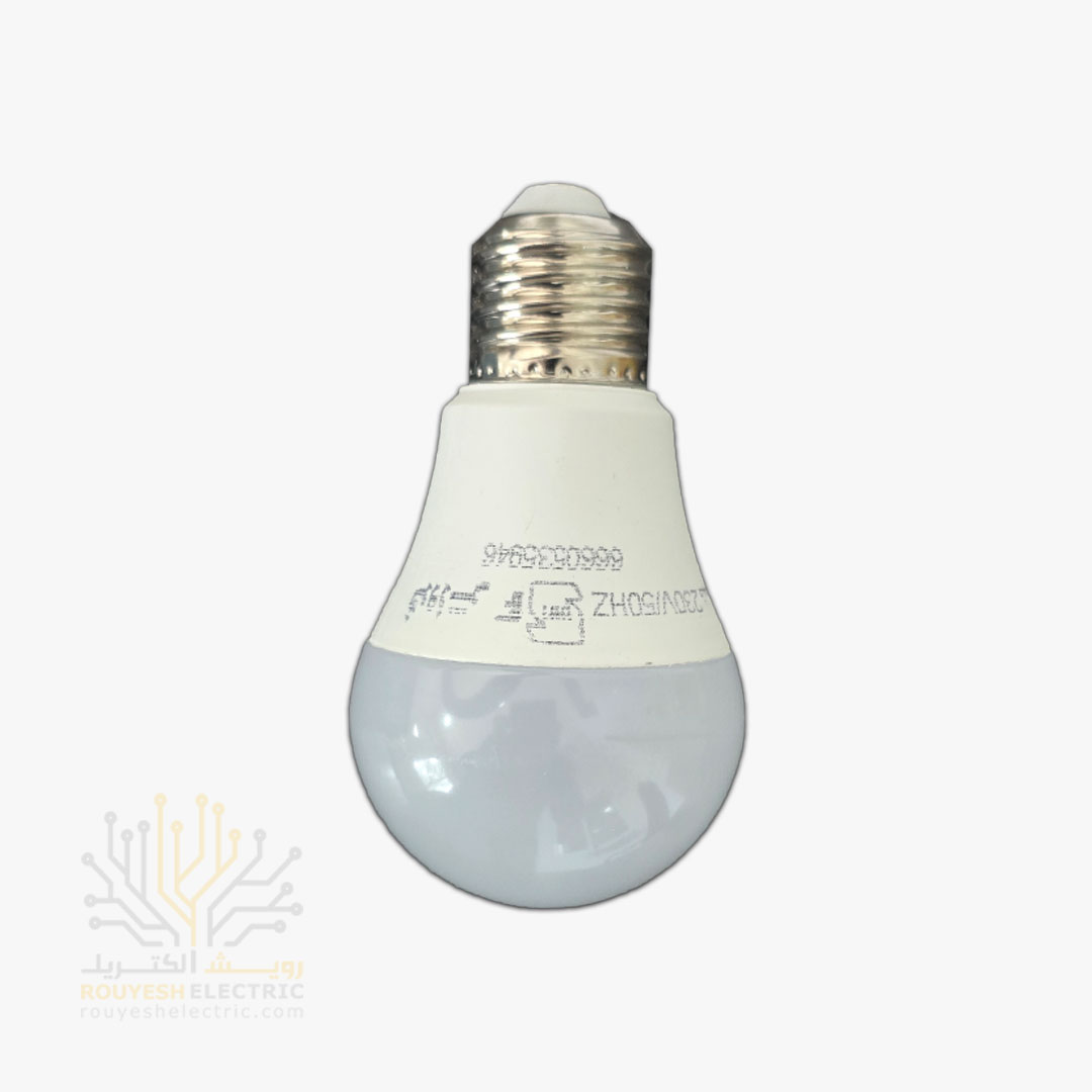 لامپ ال ای دی 10 وات حبابی برند فروزش مهتابی