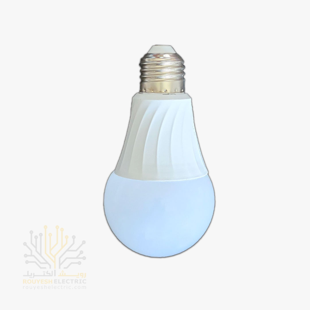 لامپ ال ای دی 12 وات حبابی برند الماس نور مهتابی