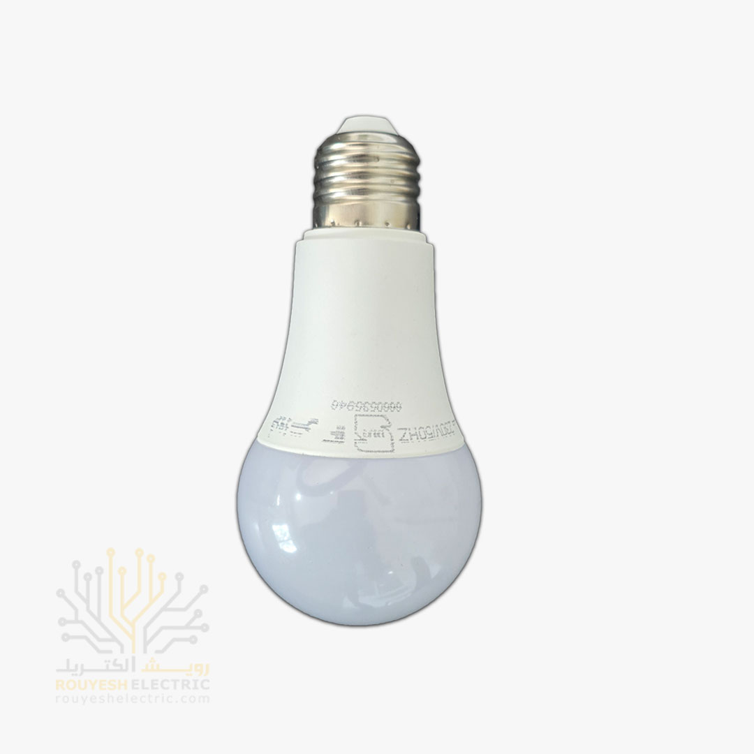 لامپ ال ای دی 12 وات حبابی برند فروزش مهتابی