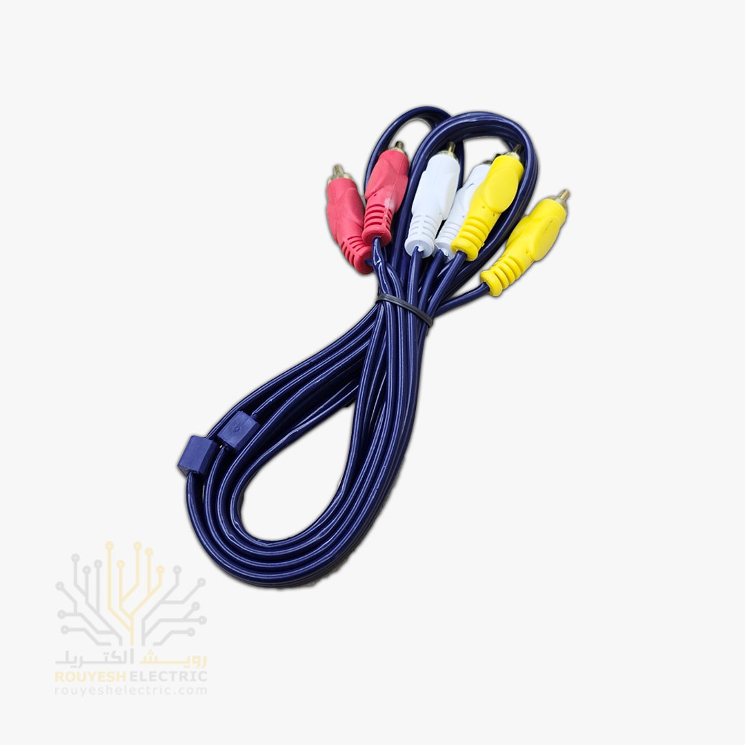 سیم رابط 3 به 3 اعلا ضخیم بست دار