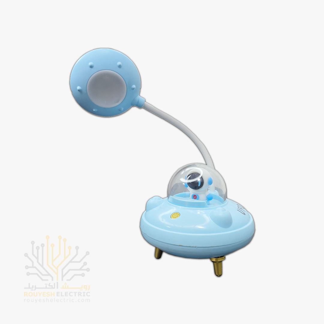 چراغ مطالعه شارژی رومیزی مدل سفینه