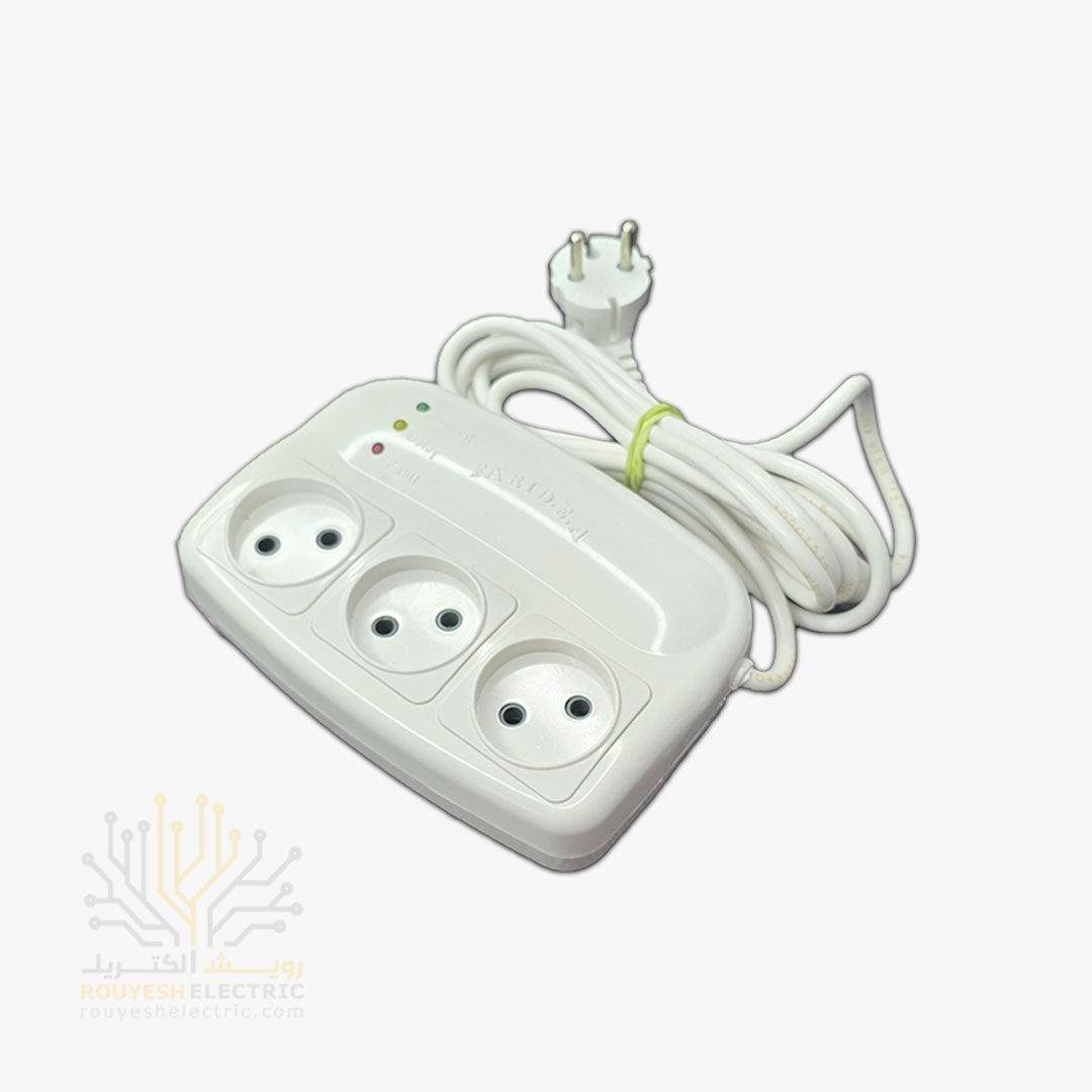 محافظ برق یخچال برند فرید الکتریک سه خانه 3 متری