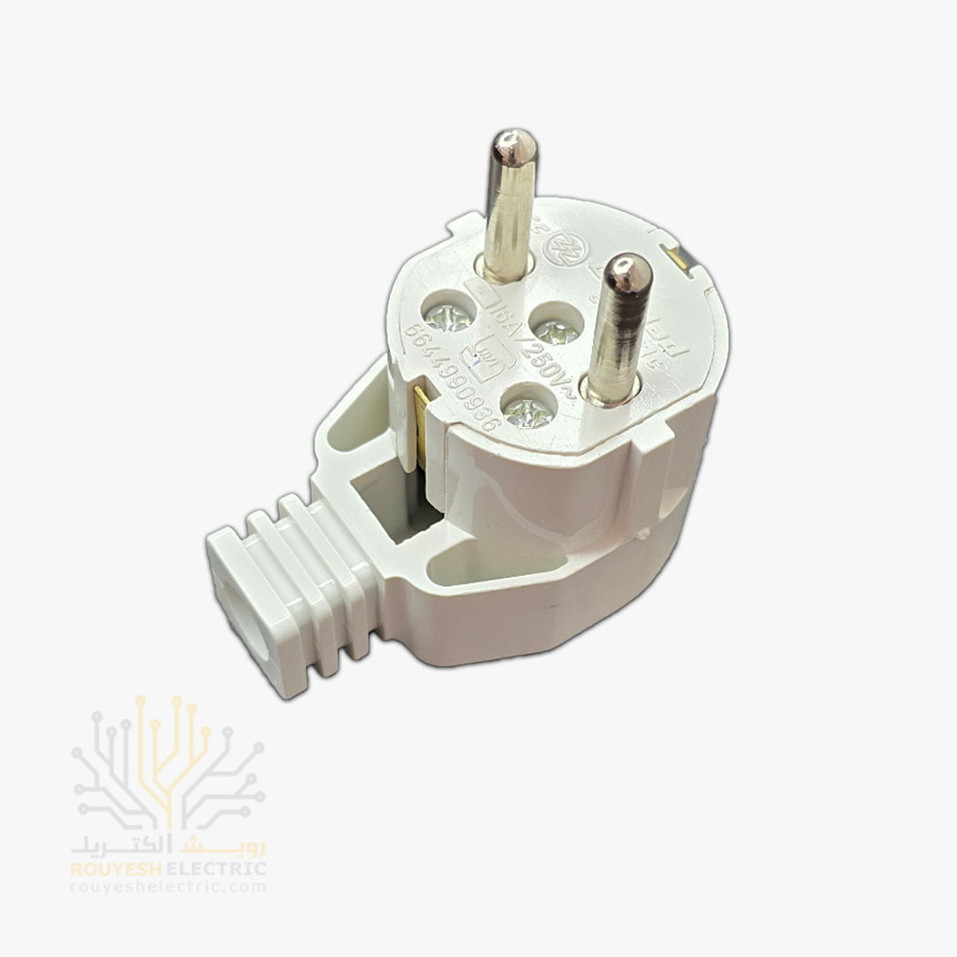 دوشاخه برق خانگی ارتدار برند بهداد میله آهنی استاندارد