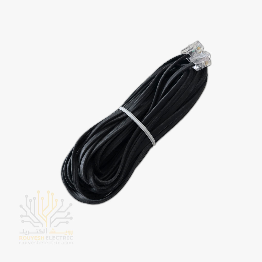بند خط تلفن 9 الی 10 متری مشکی