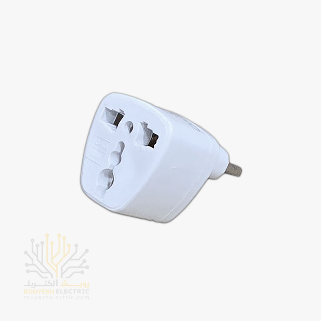 تبدیل 3 به 2 برند امگا 16 آمپر میله آهنی سفید 