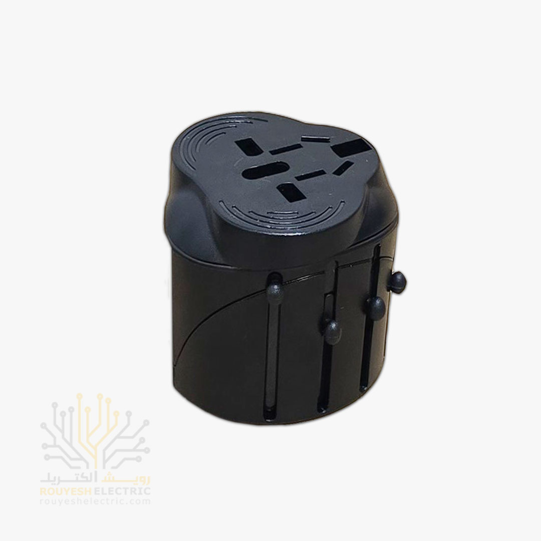 تبدیل 3 به 2 برند یاس 4 حالته ضامن دار 500 وات 