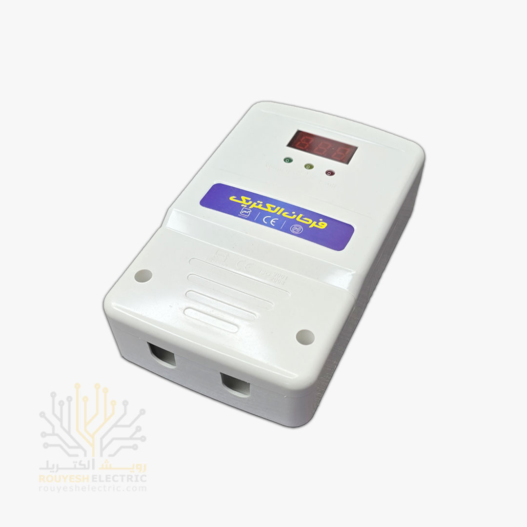 محافظ برق زیر کنتوری برند فرحان دیجیتال 40 آمپر