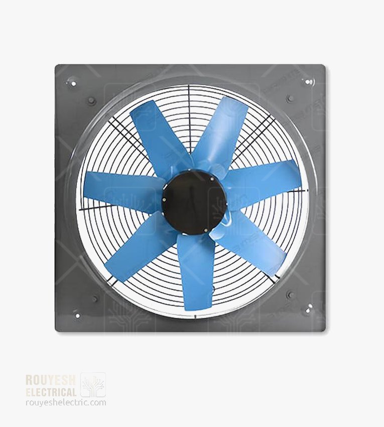 هواکش صنعتی 70 سانت برند تکنو پارس موتور ایران سنگین 7 پر فلزی 1400 دور ضمانت تعمیر